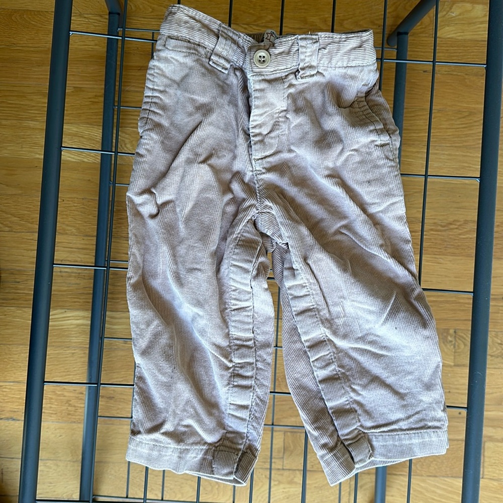 Baby gap infant size 18 to 24 months cotton fine whale corduroy pants